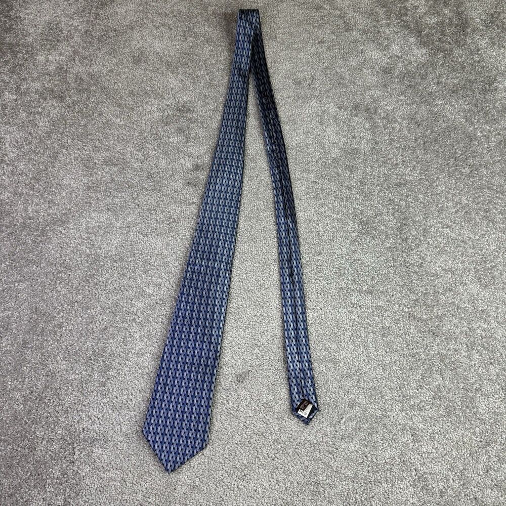 Umberto Bossi Tie Men’s Blue Silk Made In Italy